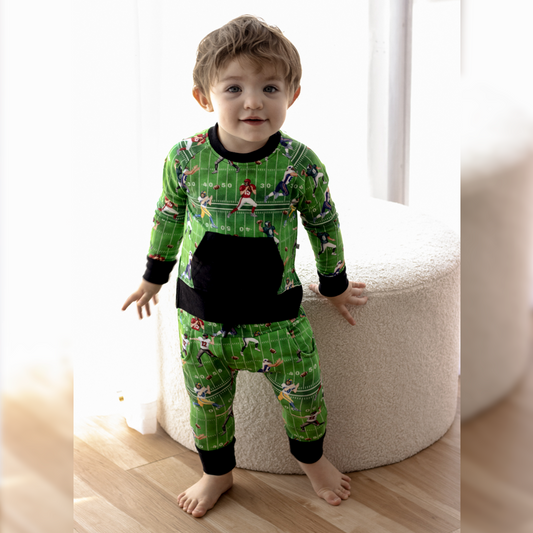 The Calm Before The Score Kids Jogger Set