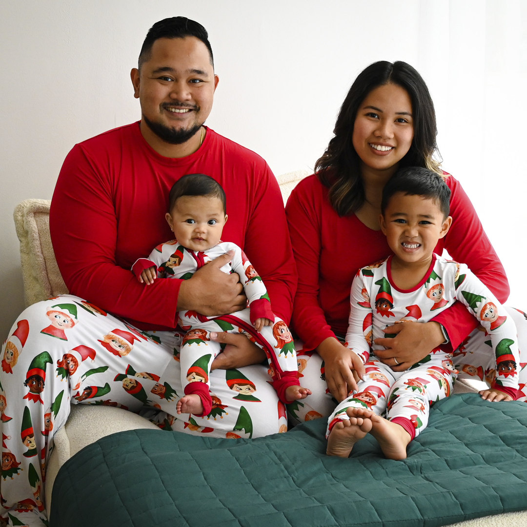 Santa's Little Helper Ladies Two Piece Lounge Set