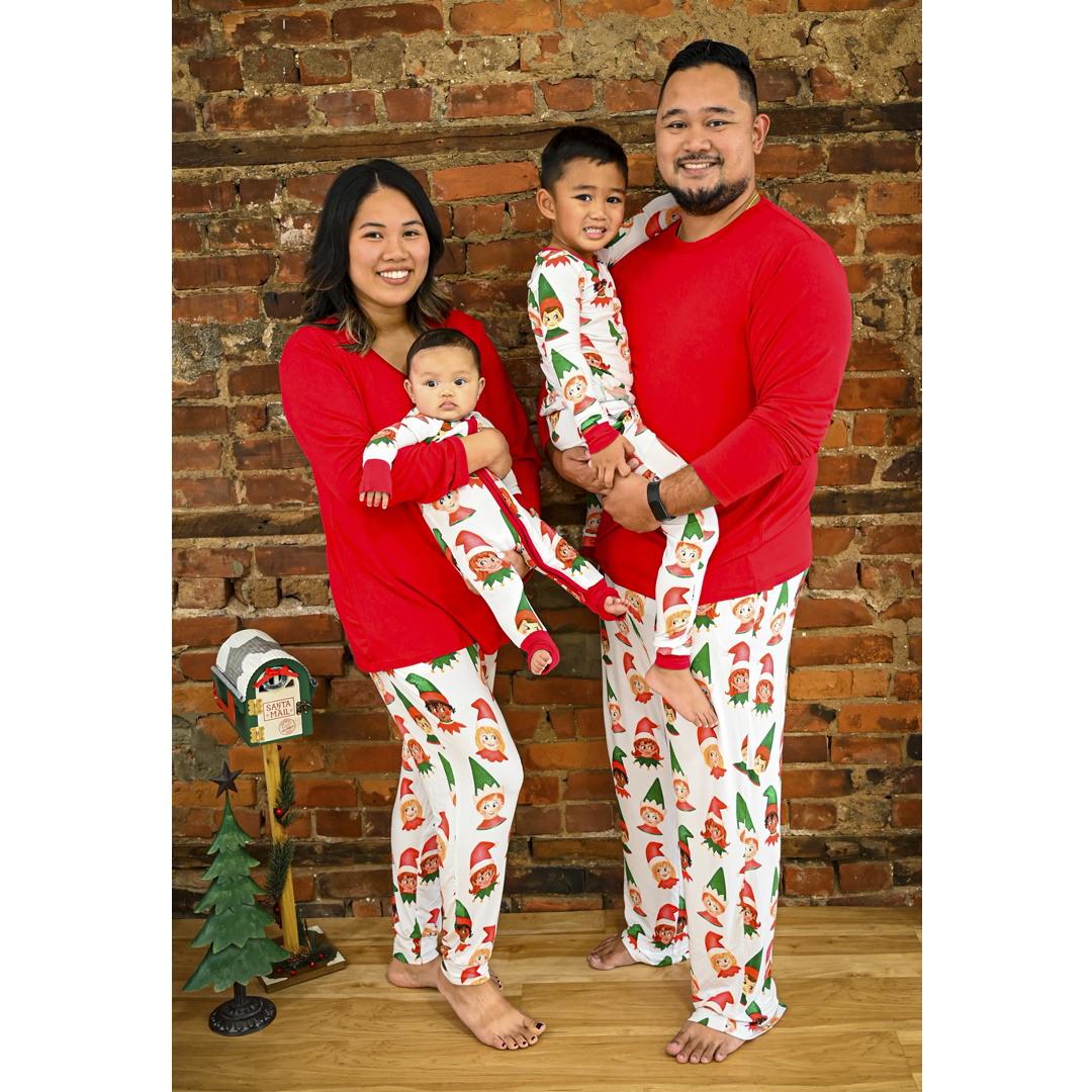 Santa's Little Helper Ladies Two Piece Lounge Set