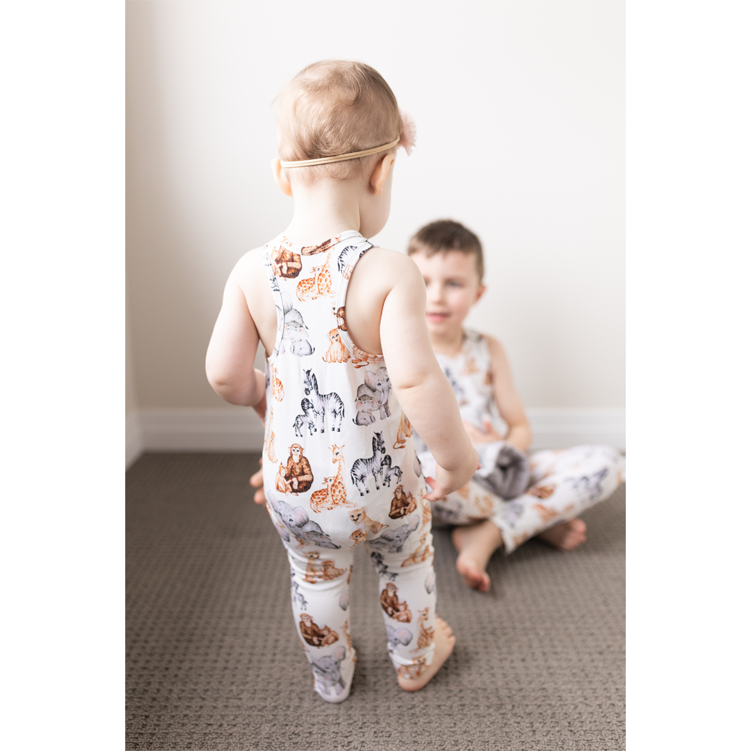 Baby Mine Racerback  Kids Tank Overalls