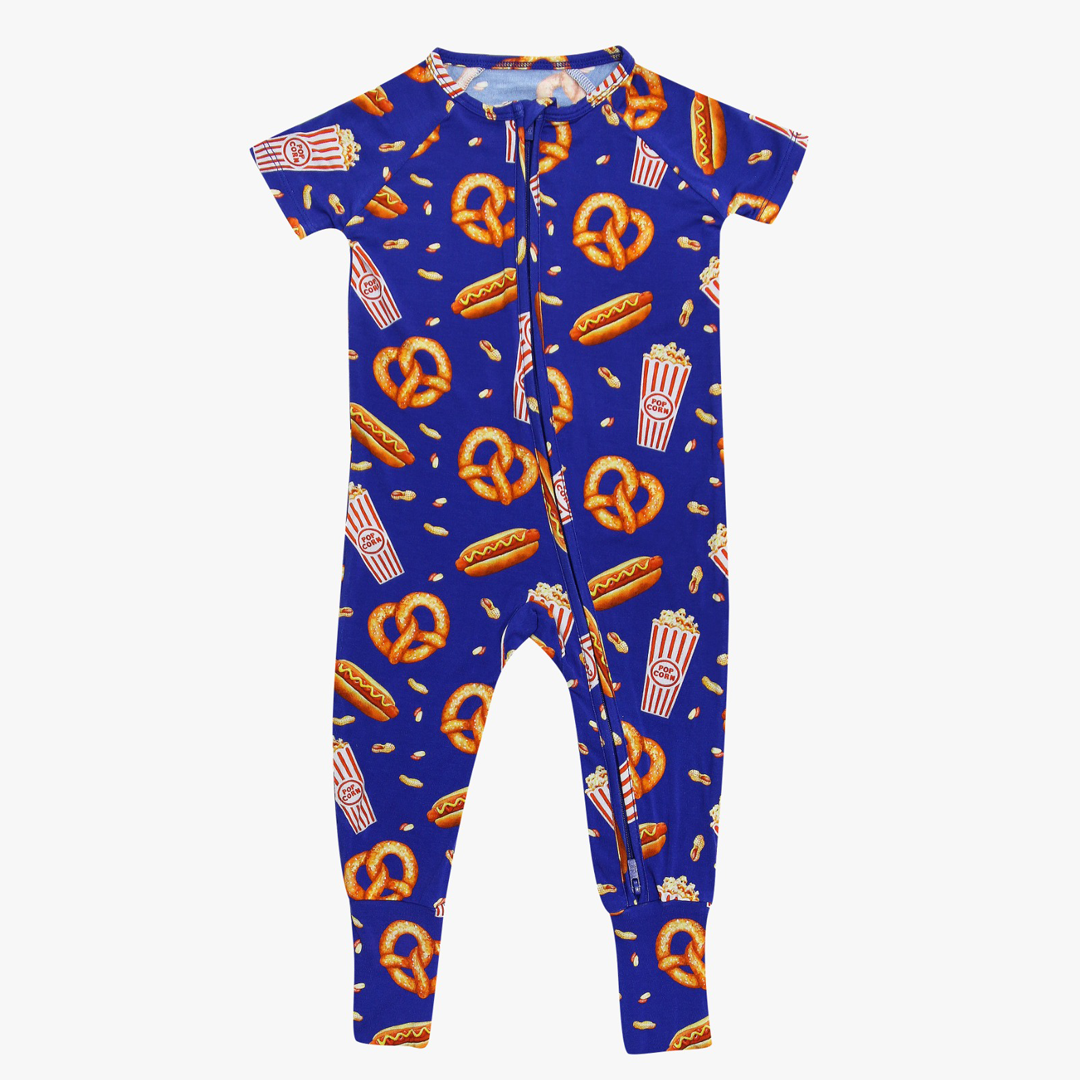 Concession Stand Short Sleeve Convertible Romper